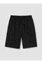 Xside Black Regular Fit Men's Cargo Shorts - 5