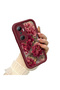 Infinix Hot 20 4g Compatible Luxury Retro Peony Flower Illustration Case, Stylish Air