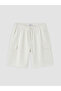 Xside Beige Regular Fit Men's Cargo Shorts - 5