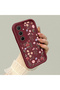 Samsung Galaxy A35 Compatible Retro Wildflower Butterfly Case, Elevated Lens Frame - 2