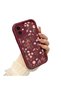 iPhone 12 Compatible Retro Wildflower Butterfly Case, Elevated Lens Frame