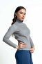 Striped Solid Sweater with Long Sleeves - 4