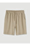 Southblue Beige Regular Fit Jacquard Men's Shorts - 5