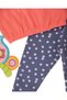 Baby Girl Butterfly and Flower Printed Seasonal 6-9-12-18-24 Months Baby Girl Tights Set - 8