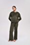 Women's Plain Long-Sleeve Pyjama Set - 2