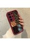 Samsung Galaxy S24 Ultra Compatible Leopard Checkered Collage Case, Stylish and Personalized Design - 2