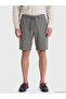 Lcw Vision Green Regular Fit Dobby Men's Shorts - 3