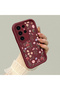 Samsung Galaxy S23 Ultra Compatible Retro Wildflower Butterfly Case, Elevated Lens Frame - 2