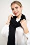 Check Solid Scarf - 2