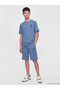 Lcw Kids Blue Boys' Printed Shorts