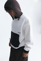 Colorblock Oversize Sweatshirt - 6