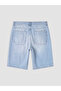 Lcw Jeans Indigo Loose Fit Men's Jean Shorts - 6