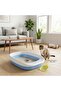 Adult Cat Litter Box with Splash Guard & Scoop - 4