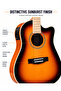 Acoustic Electric Guitar with Gig Bag - 3