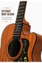 Heritage Bloom 41 Inch Acoustic Guitar, Full Size 6-String Cutaway Guitar - 5