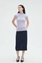 Plain T-Shirt with Half Sleeves - 3