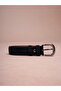 100% Genuine Suede Leather Classic Antique Nickel Buckle Belt 3 cm