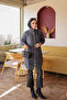 Smoked Buttoned Angora Soft Knitwear Cardigan - 2