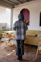 Black Minerva Glittery Beard Casual Knitwear Sweater - 5