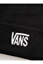 Stretch Logo Tall Cuff Beanie Unisex Black Beanie - 2