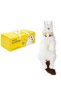 B&D Large Cat Backpack White-Brown Bd-Cat008- Dream Vest