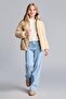 Water Repellent Quilted Coat Girl Child (26 Au) - 2