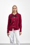Burgundy Bow Detailed Angora Soft Knitwear Cardigan - 2