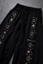 Men's Black Oracle Embroidery Baggy Tracksuit - 4