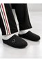 Men's Soft Striped Men's Plush Furry Indoor Slippers Winter Non-Slip Sole Dowry Bundle Slippers - 2