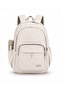 School Backpack with 15.6 Inch Laptop Compartment and Large Volume Organizer - 9106-Beige