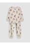 Patterned Boys' Pajama Set (W6)