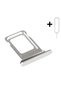 SIM Tray/Holder for iPhone 16 Pro + SIM Ejector Tool included, Silver