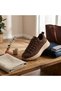 Women's genuine leather winter waterproof non-slip lightweight eva sole flat heeled daily shoes - 6