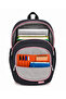 School Backpack with 15.6 Inch Laptop Compartment and Large Volume Organizer - 9106-Black Powder - 3