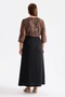 Maxi Size Crepe Skirt 4521 - 2