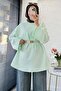 Volan Kol Basic Oversize Tunic – Mint - 6