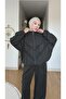 Molly Nelly Women's V-Piece Zippered Pants Suit