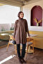 Dark Mink Cold Yarn Knitwear Tunic - 3