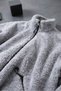 Trendy, High Collar, Oversized Fit, Zippered, Fleece, Plush Jacket - 8