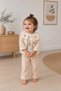 Baby Girl 3-Piece Set Vintage Lace Collar Floral Jacket Seasonal Set 6-9-12-18-24 Months - 6