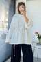 Premium Basic Tunic with Side Slits - Ecru - 2
