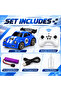 2.4GHz Remote-Control Stunt Drift Racing Car with Follow and Escape Modes, Full-Function Controller and Sports Design for Kids Ages 3+ - 8