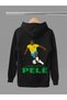 Pele Printed 3-Thread Quality Soft Texture Kids' Hooded Sweatshirt