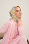 Twill Silk Scarf Retro Paisley Yellow - 3