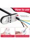 Portable Network Wire Stripper Tool, Universal Ring-Type Cable Stripper for Cat5e, Cat6, Cat7, Cat8 - 5