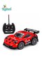 Remote-Control Racing Car Toy with 27MHz Controller, Forward and Reverse Drive, Left and Right Steering, LED Lights and Sporty Design for Kids Ages 3+