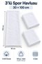 3-Piece Sports Fitness Towel 30X100 100% Cotton - 2