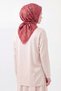Soft Scarf Paisley Dark Red - 2