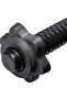 NA 4 PCS Dumbbell Hex Nut Spinlock Collar Spin Lock Screw Nuts Dumbbell Barbell Bar Clips for Weight - 5