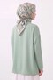 Soft Scarf Paisley Mint Green - 2